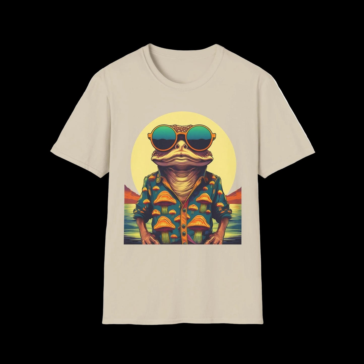 Mystic Shroom Toad Tee – Explore Psychedelic Peaks | Festival Ready