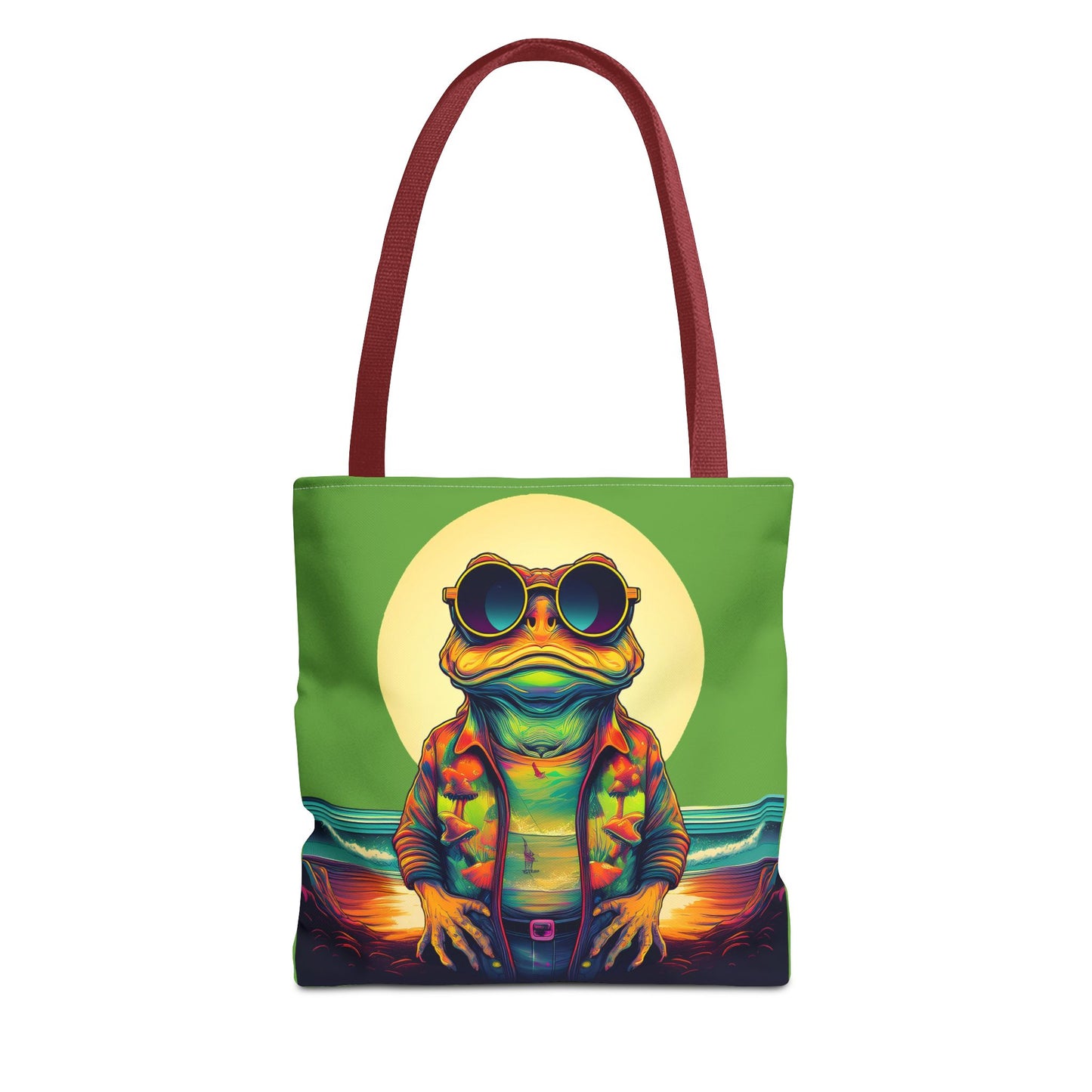 Ocean Trance Toad Tote – Carry the Calm of the Psychedelic Sea | Festival Essential