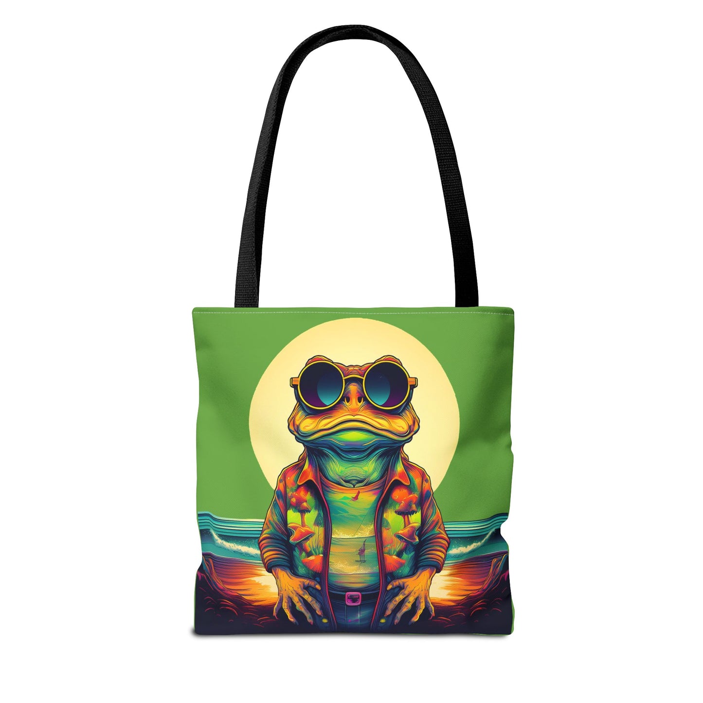 Ocean Trance Toad Tote – Carry the Calm of the Psychedelic Sea | Festival Essential