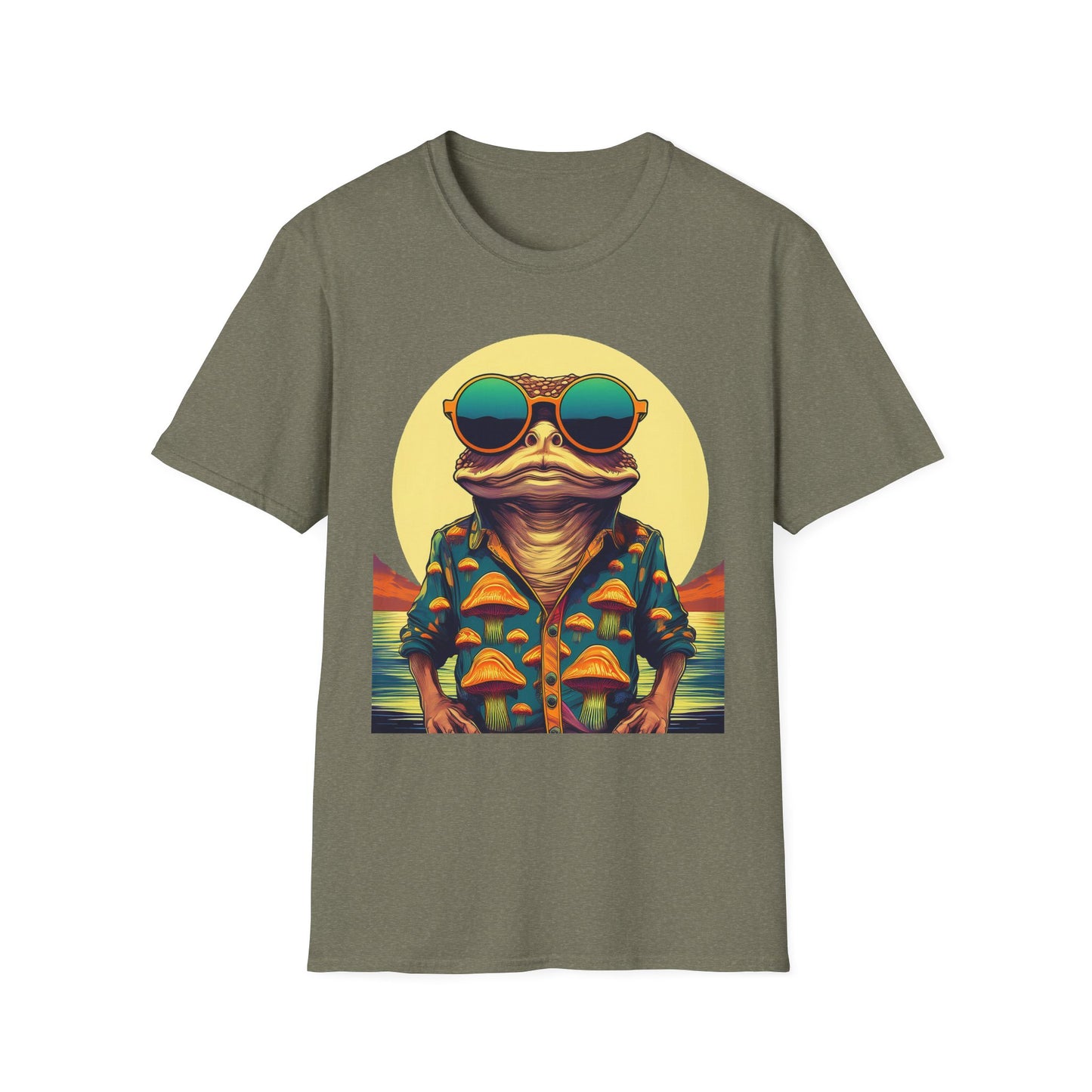 Mystic Shroom Toad Tee – Explore Psychedelic Peaks | Festival Ready