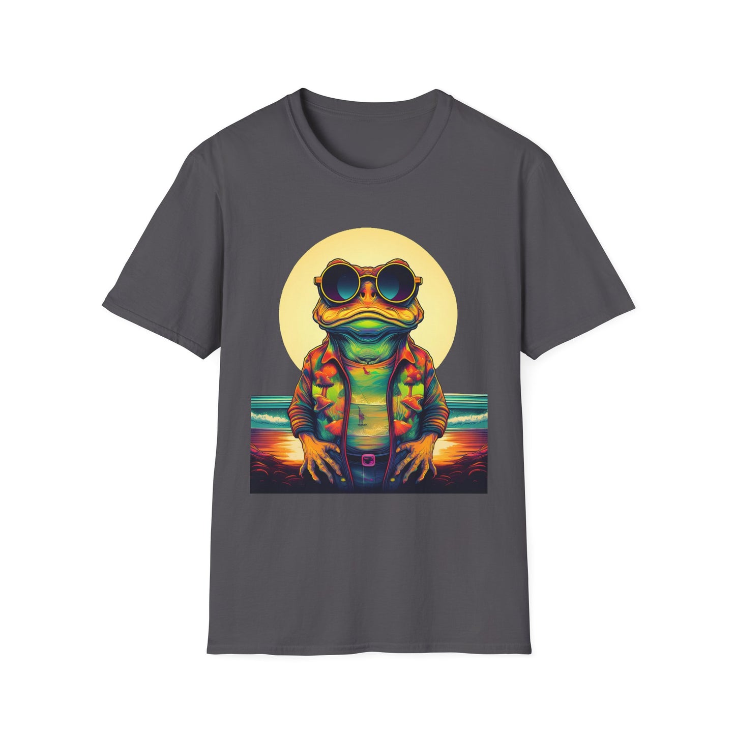 Ocean Trance Toad Tee – Dive Into Psychedelic Serenity | Festival Must-Have