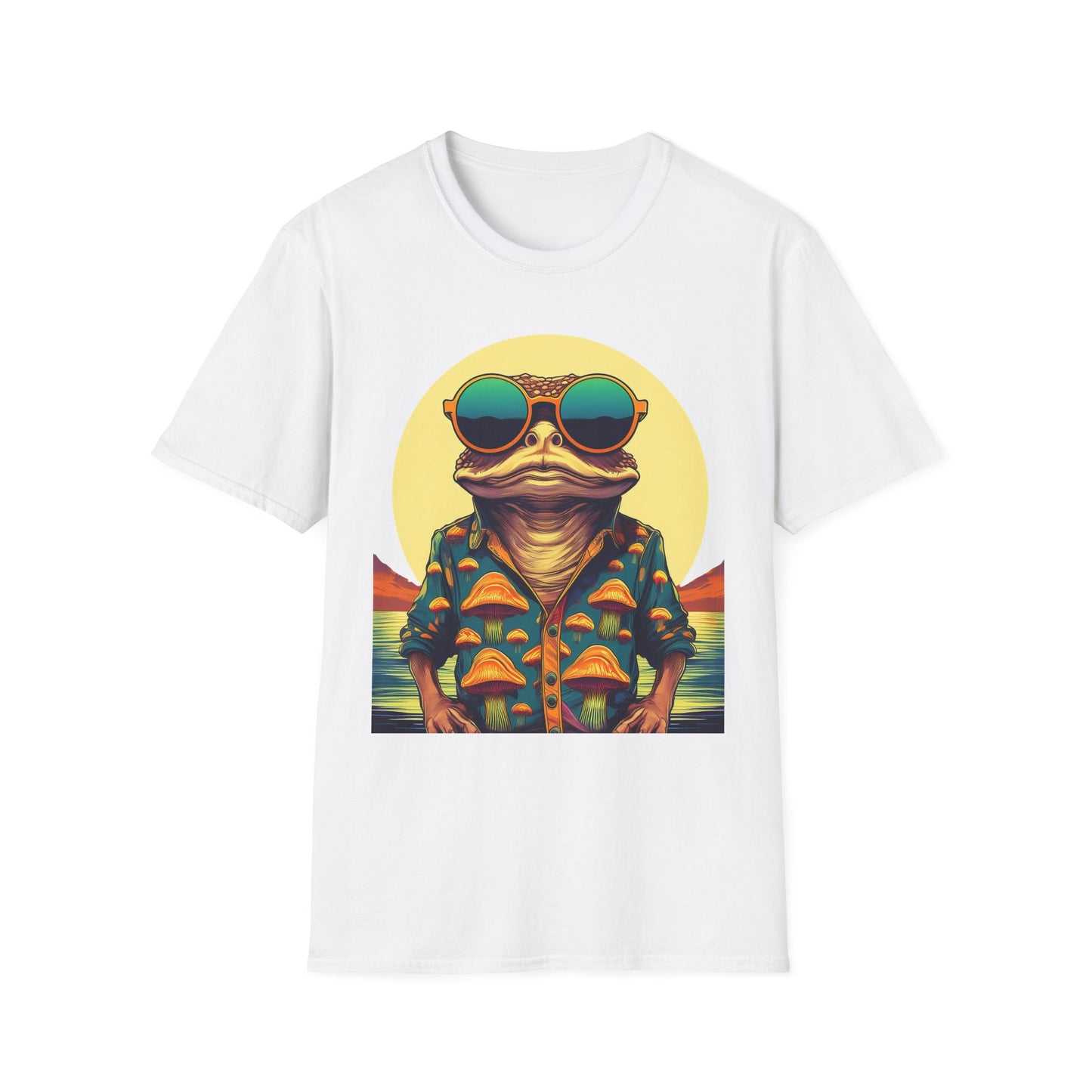 Mystic Shroom Toad Tee – Explore Psychedelic Peaks | Festival Ready