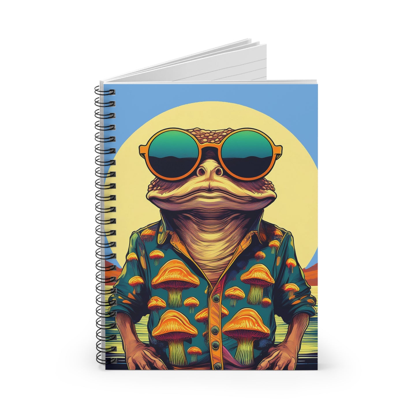 Mystic Shroom Toad Notebook – Capture Your Journey | 118 Pages of Psychedelic Inspiration