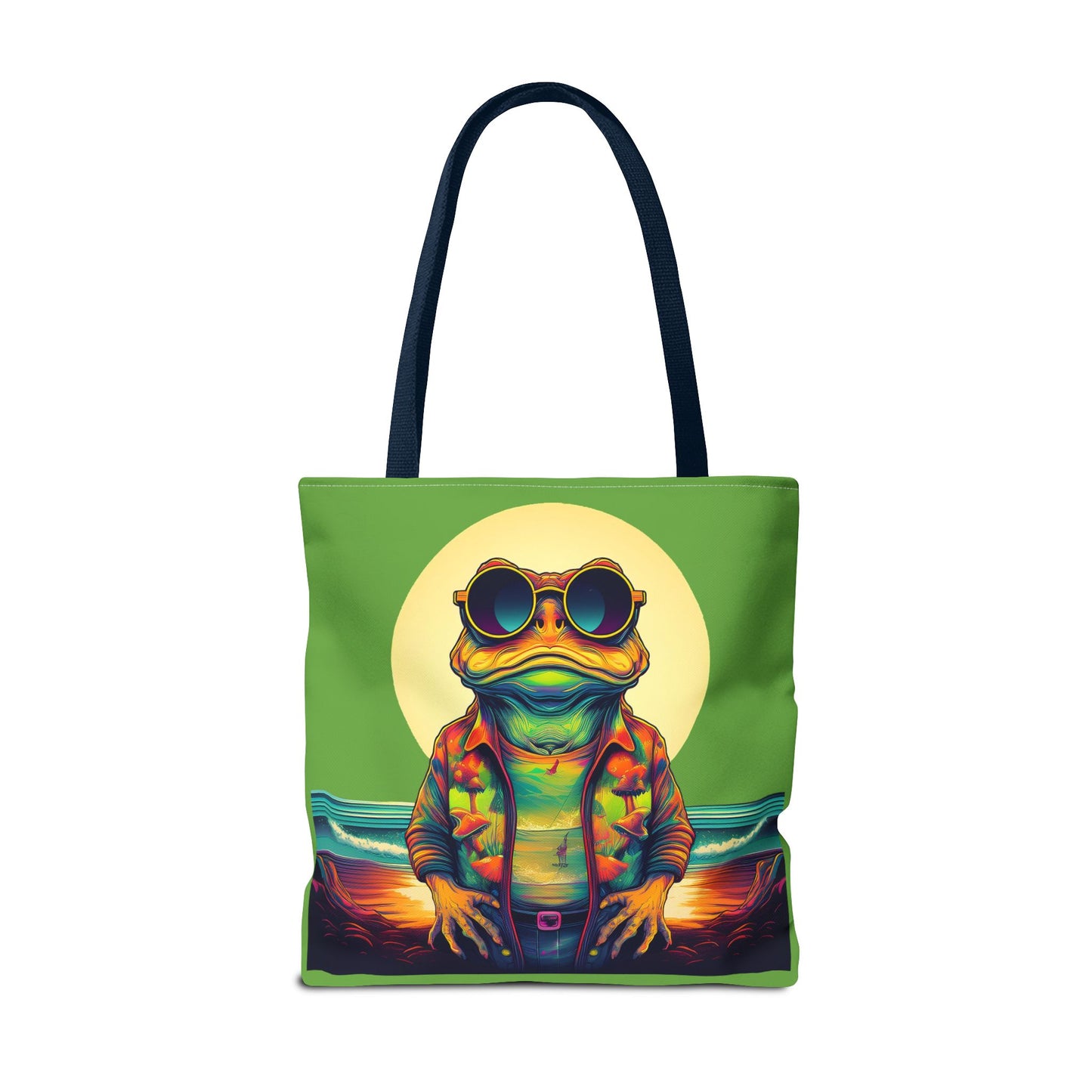 Ocean Trance Toad Tote – Carry the Calm of the Psychedelic Sea | Festival Essential