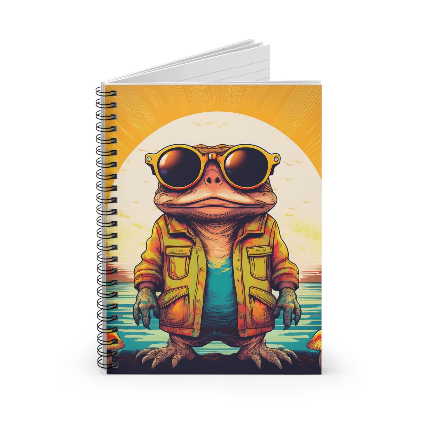 Psychedelic Ranger Toad Notebook – Capture the Magic of the Forest | 118 Pages