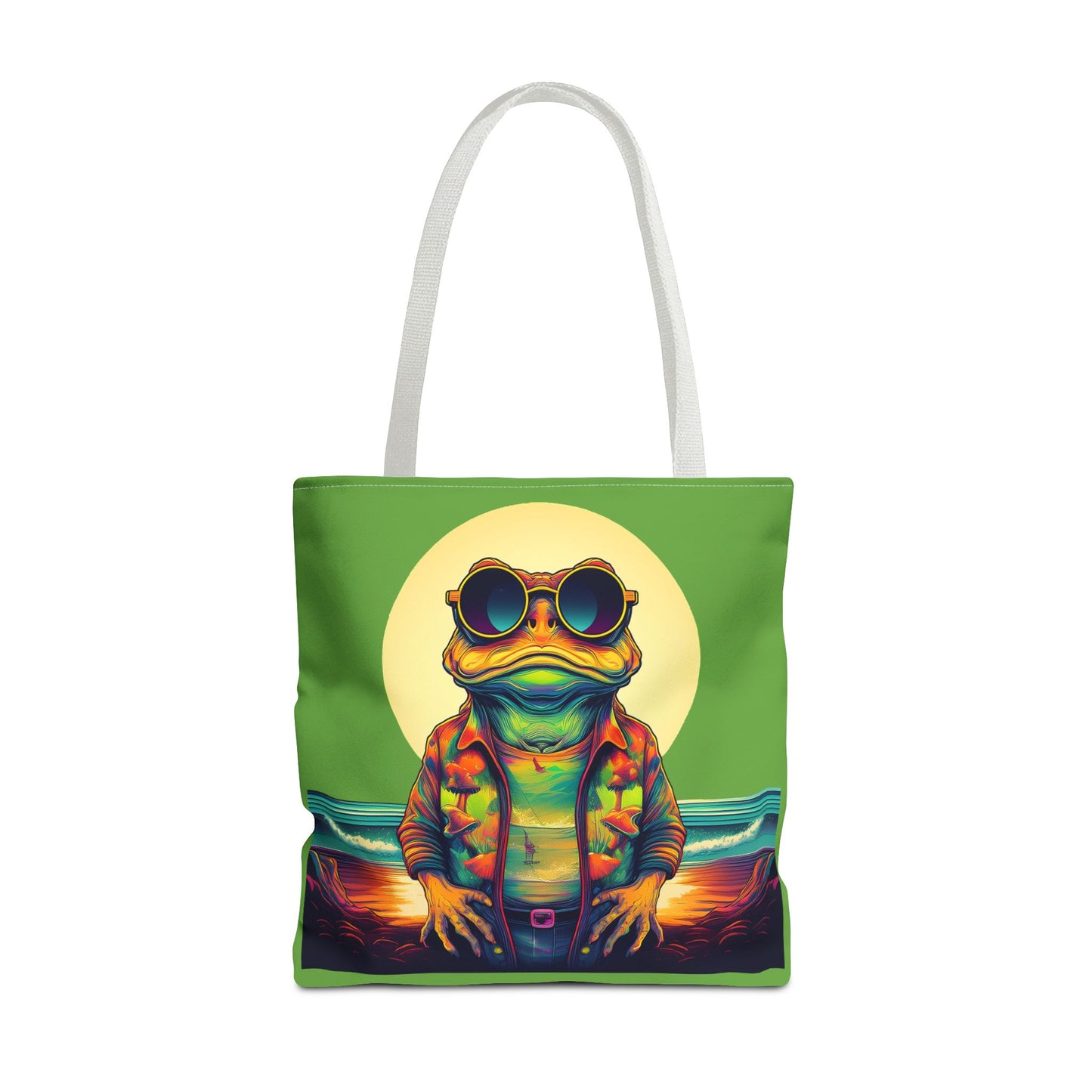 Ocean Trance Toad Tote – Carry the Calm of the Psychedelic Sea | Festival Essential