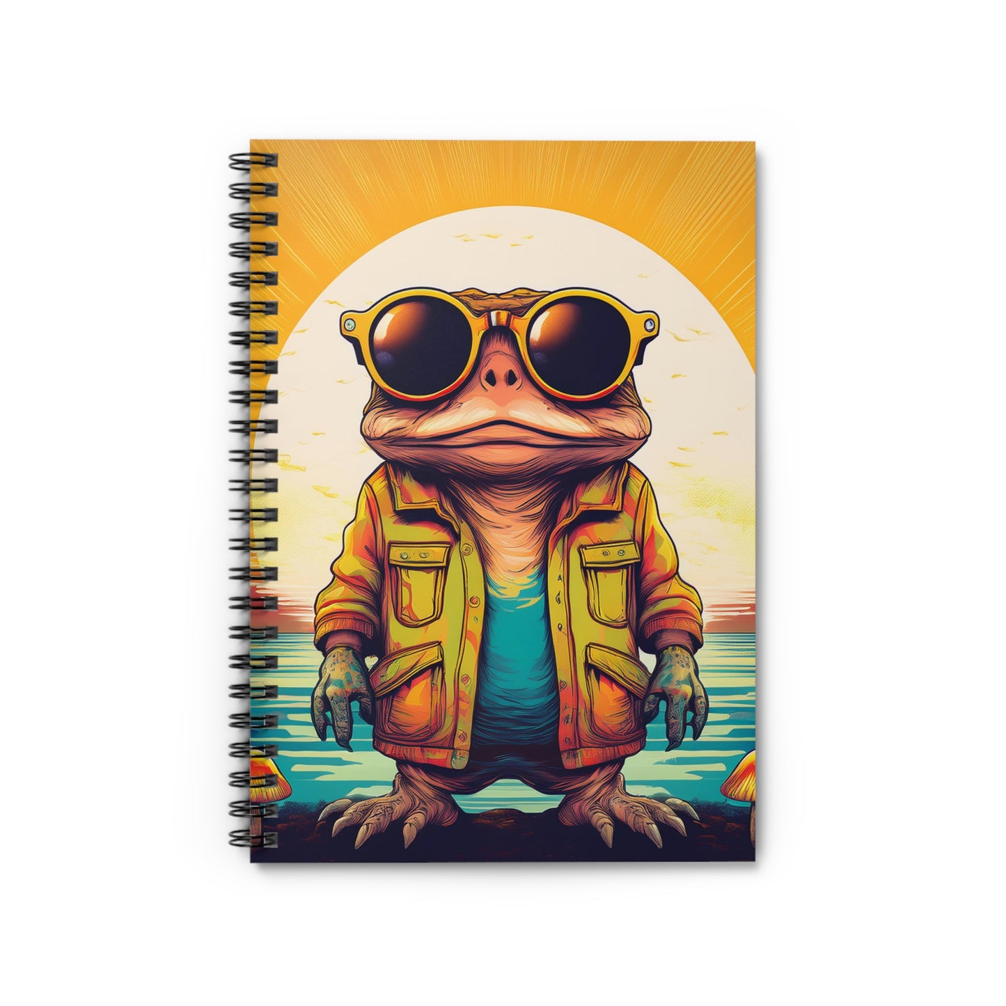 Psychedelic Ranger Toad Notebook – Capture the Magic of the Forest | 118 Pages