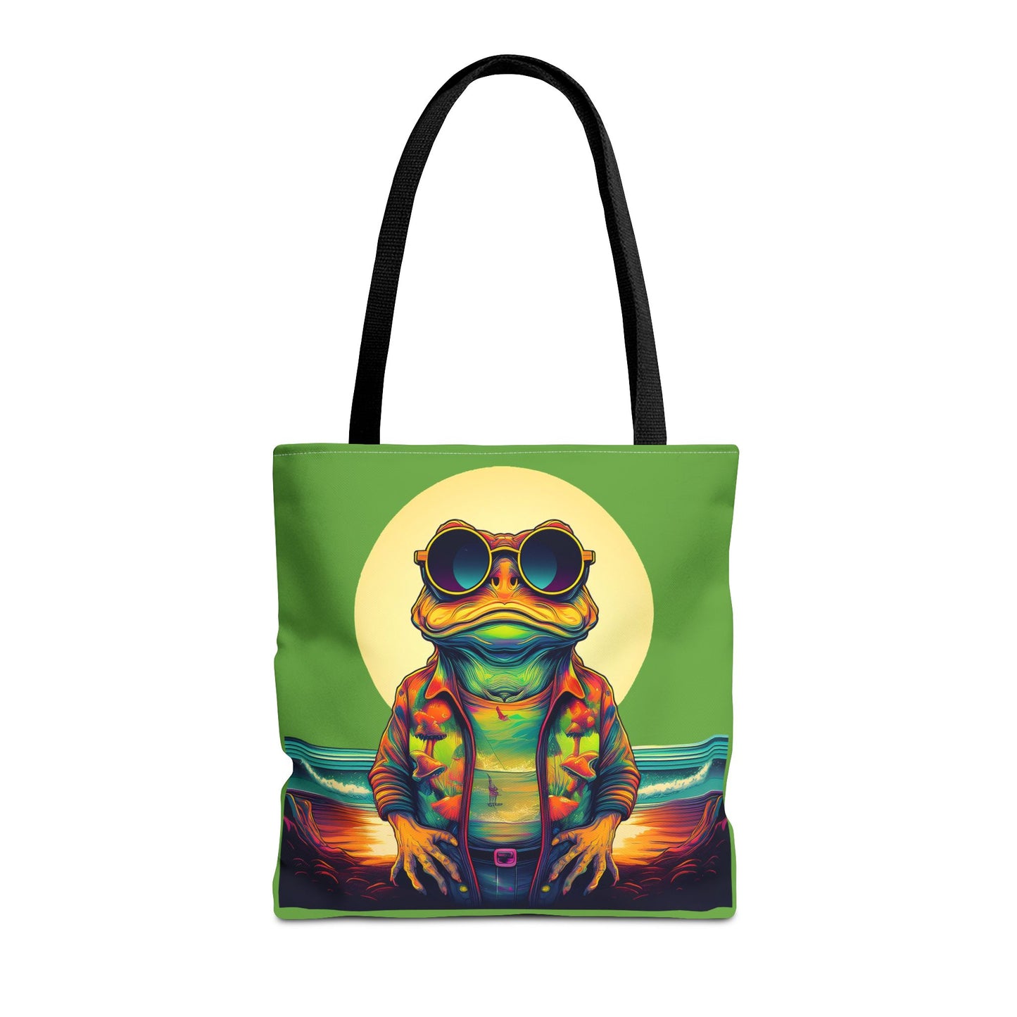 Ocean Trance Toad Tote – Carry the Calm of the Psychedelic Sea | Festival Essential