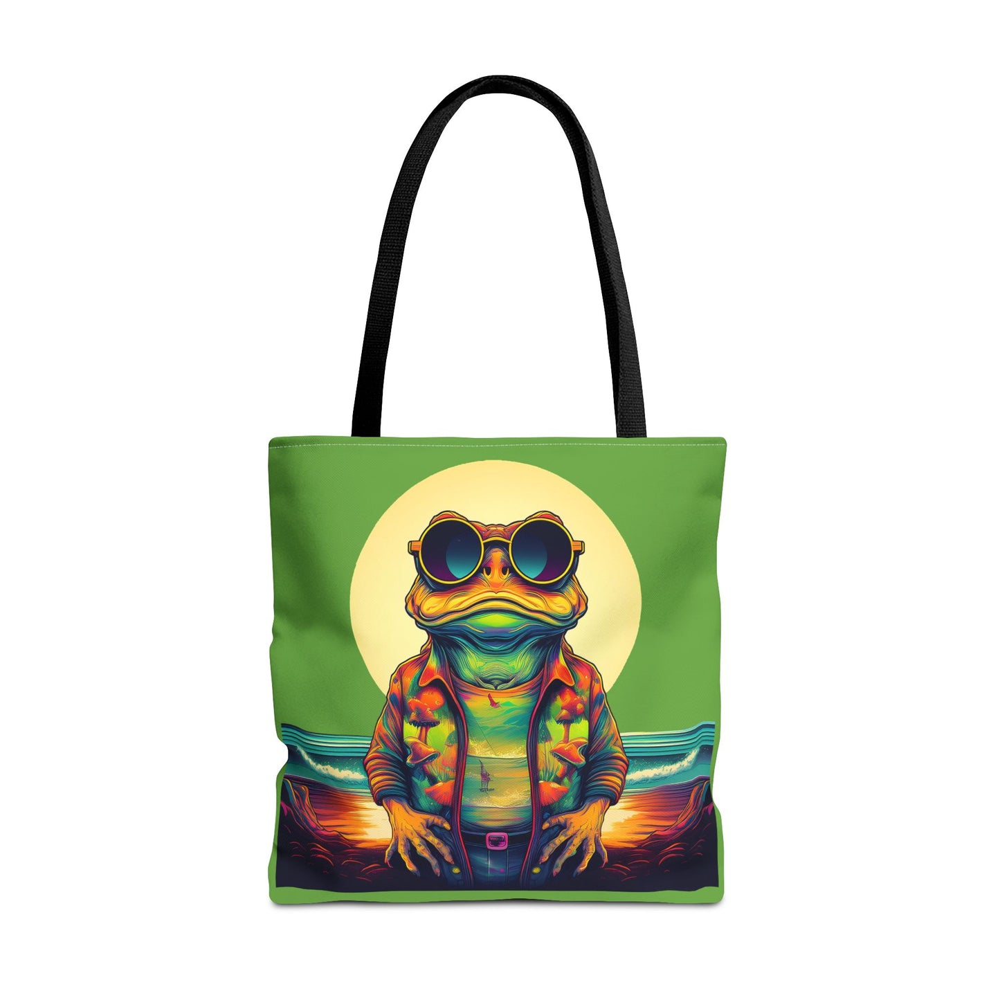 Ocean Trance Toad Tote – Carry the Calm of the Psychedelic Sea | Festival Essential