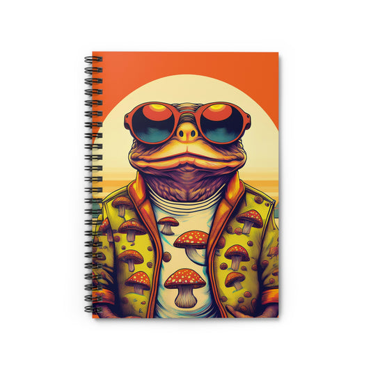 Golden Glow Toad Notebook – Capture the Light of Your Ideas | 118 Pages