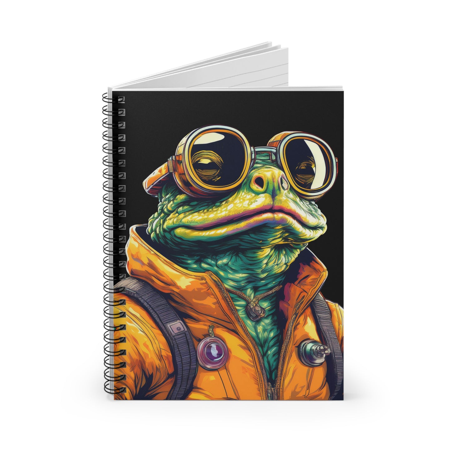 Stellar Seeker Toad Notebook – Capture Cosmic Curiosity | 118 Pages of Retro Inspiration