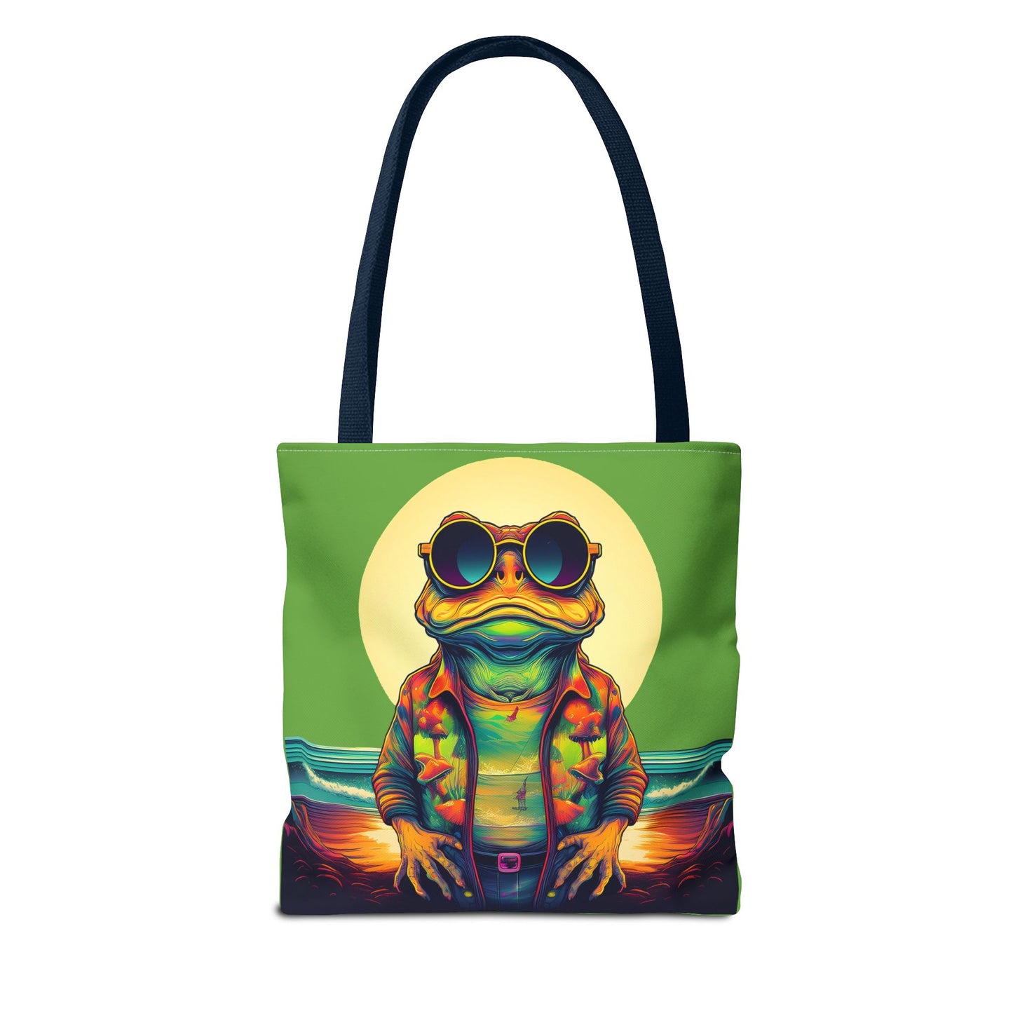 Ocean Trance Toad Tote – Carry the Calm of the Psychedelic Sea | Festival Essential