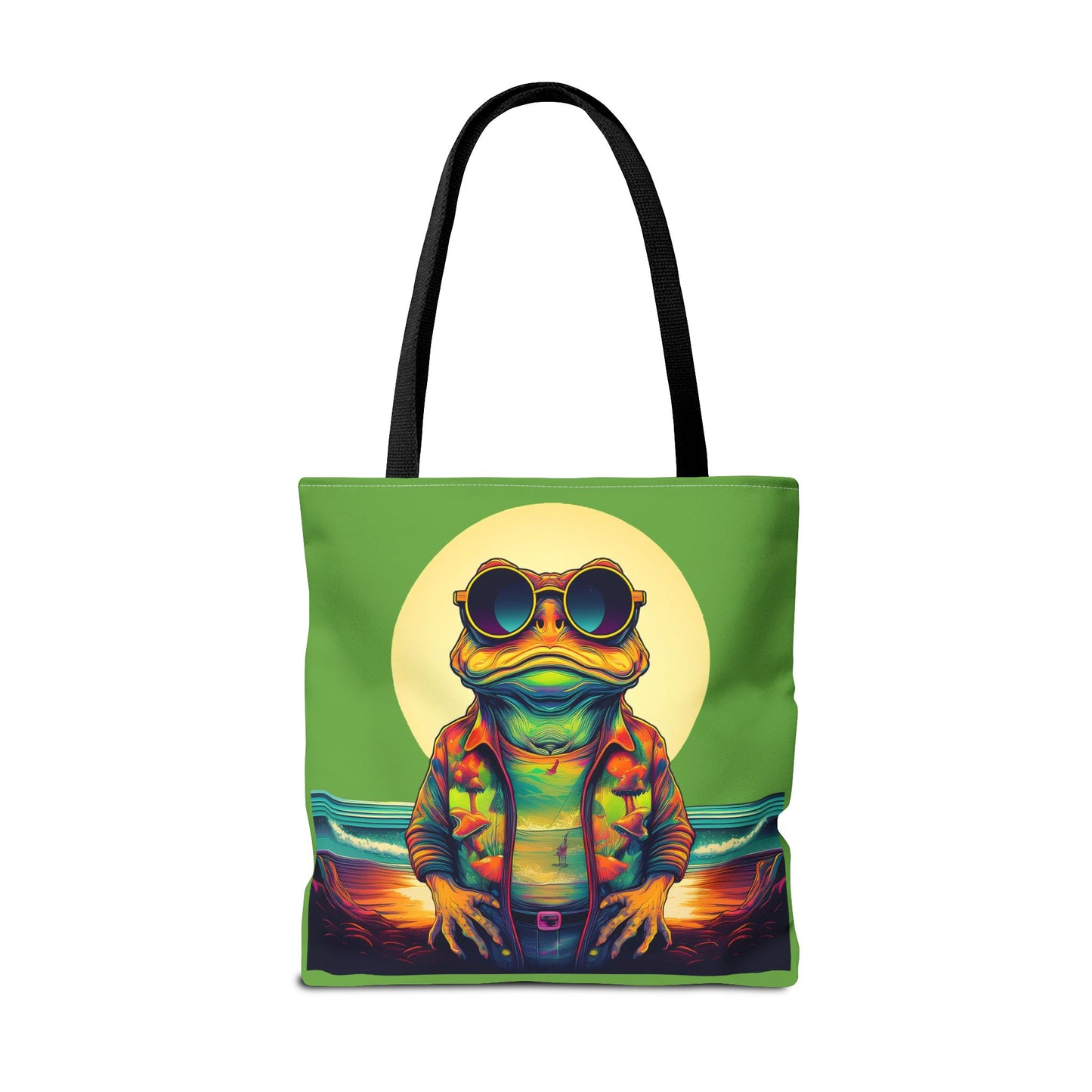 Ocean Trance Toad Tote – Carry the Calm of the Psychedelic Sea | Festival Essential