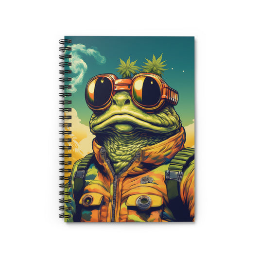 Galactic Pioneer Toad Notebook – Capture Your Cosmic Adventures | 118 Pages