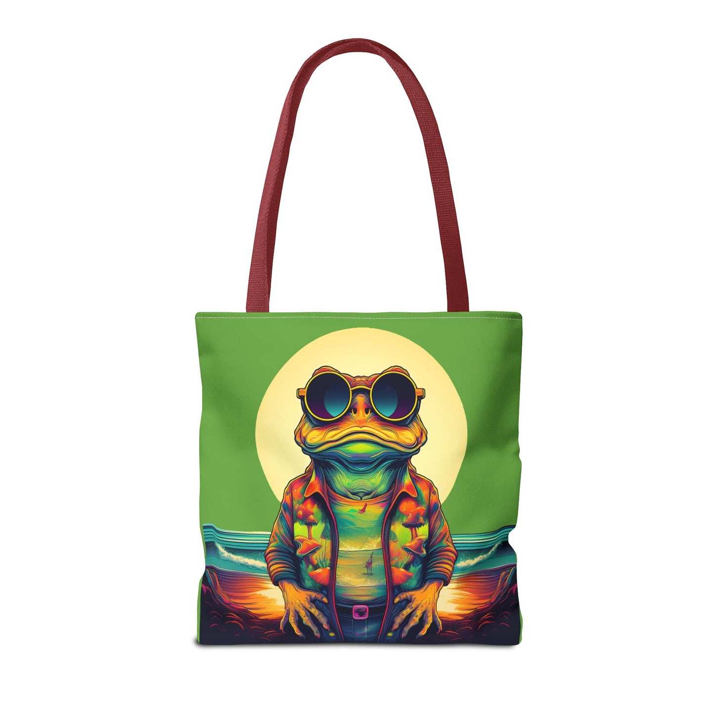 Ocean Trance Toad Tote – Carry the Calm of the Psychedelic Sea | Festival Essential