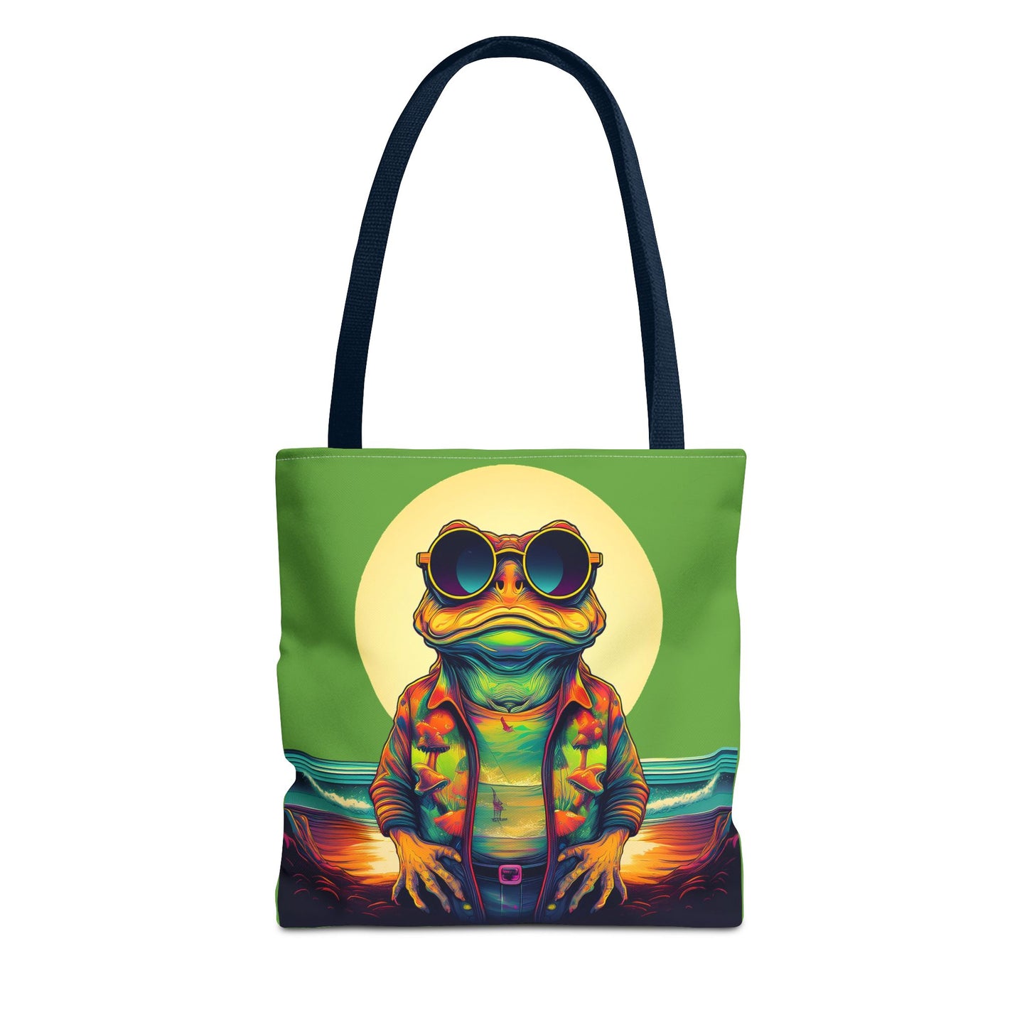 Ocean Trance Toad Tote – Carry the Calm of the Psychedelic Sea | Festival Essential