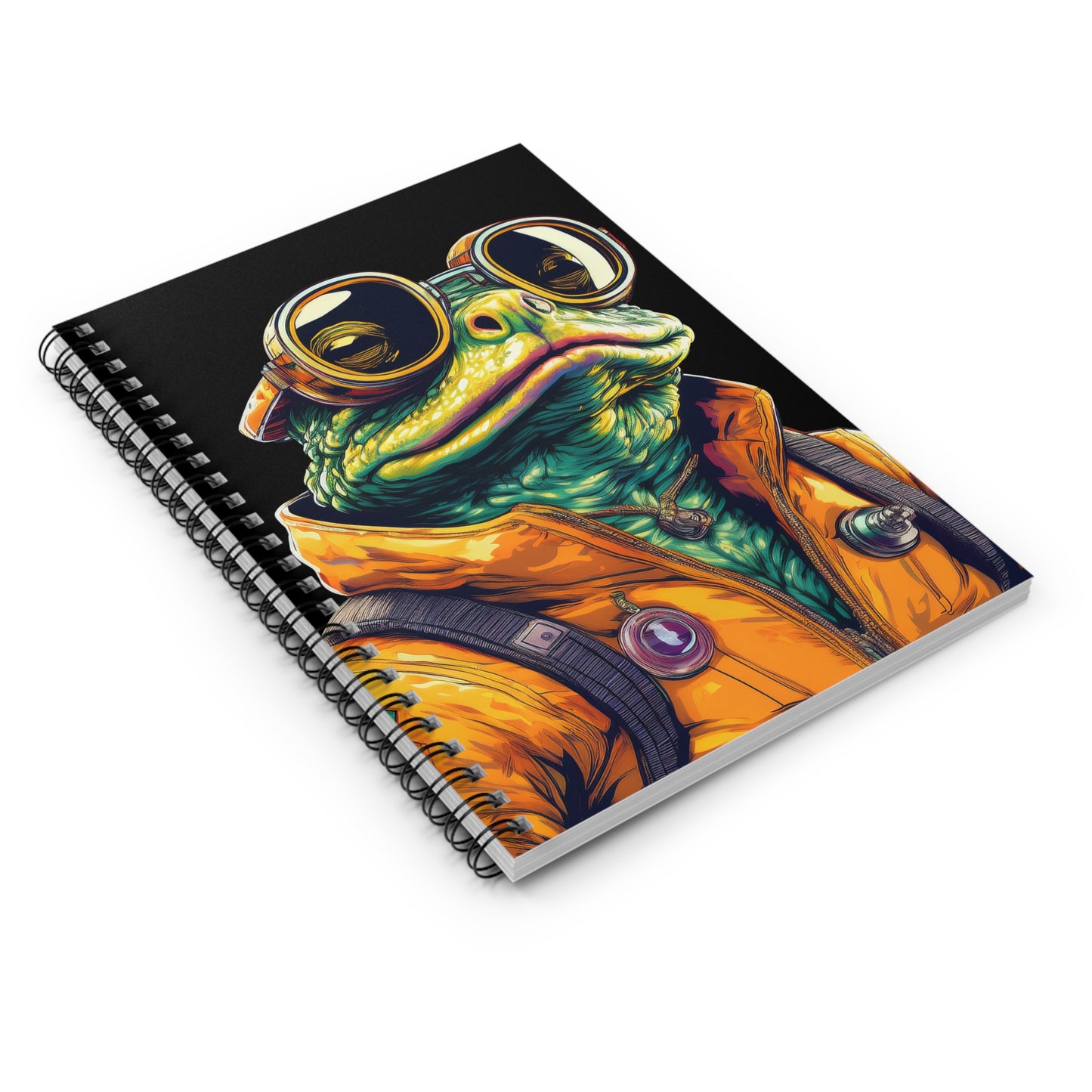 Stellar Seeker Toad Notebook – Capture Cosmic Curiosity | 118 Pages of Retro Inspiration