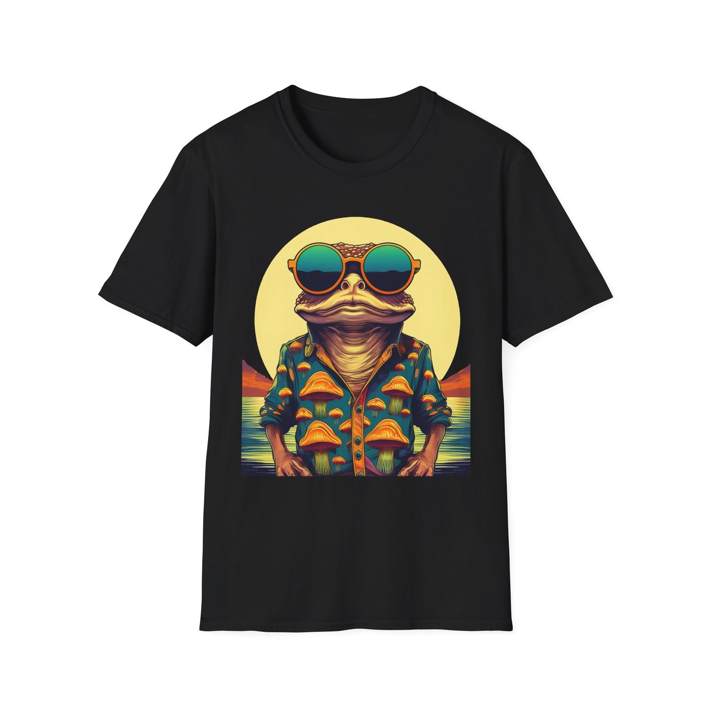 Mystic Shroom Toad Tee – Explore Psychedelic Peaks | Festival Ready