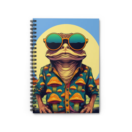 Mystic Shroom Toad Notebook – Capture Your Journey | 118 Pages of Psychedelic Inspiration